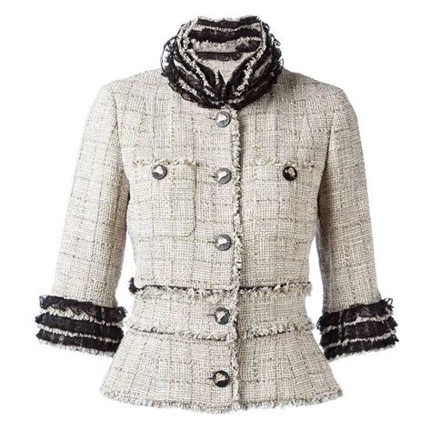 tweed jacke coco chanel stoff|lace coco chanel.